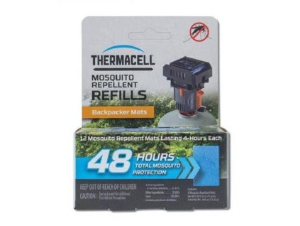 Thermacell M-48 Backpacker "világjáró" 48 órás utántöltő lapkaHBKfishing