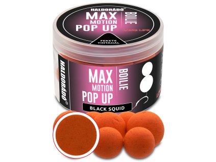 Haldorádó MAX MOTION Boilie Pop Up 16, 20 mm - Fekete TintahalHBKfishing