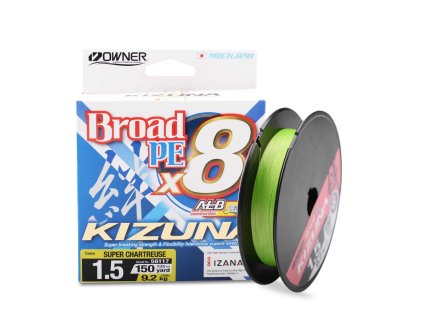 90213 owner kizuna x8 chartreuse 135 m 0 12 mm