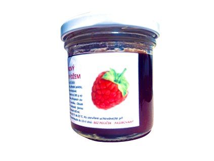 1840 malinovy dzem pasirovany bez pecicek 145 ml