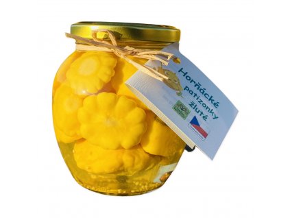 2055 patizonky zlute nakladane v soudku 520 ml