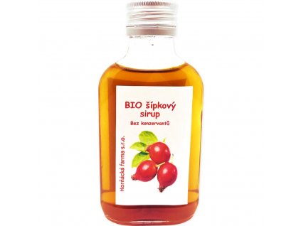 343 bio sipkovy sirup 100 ml