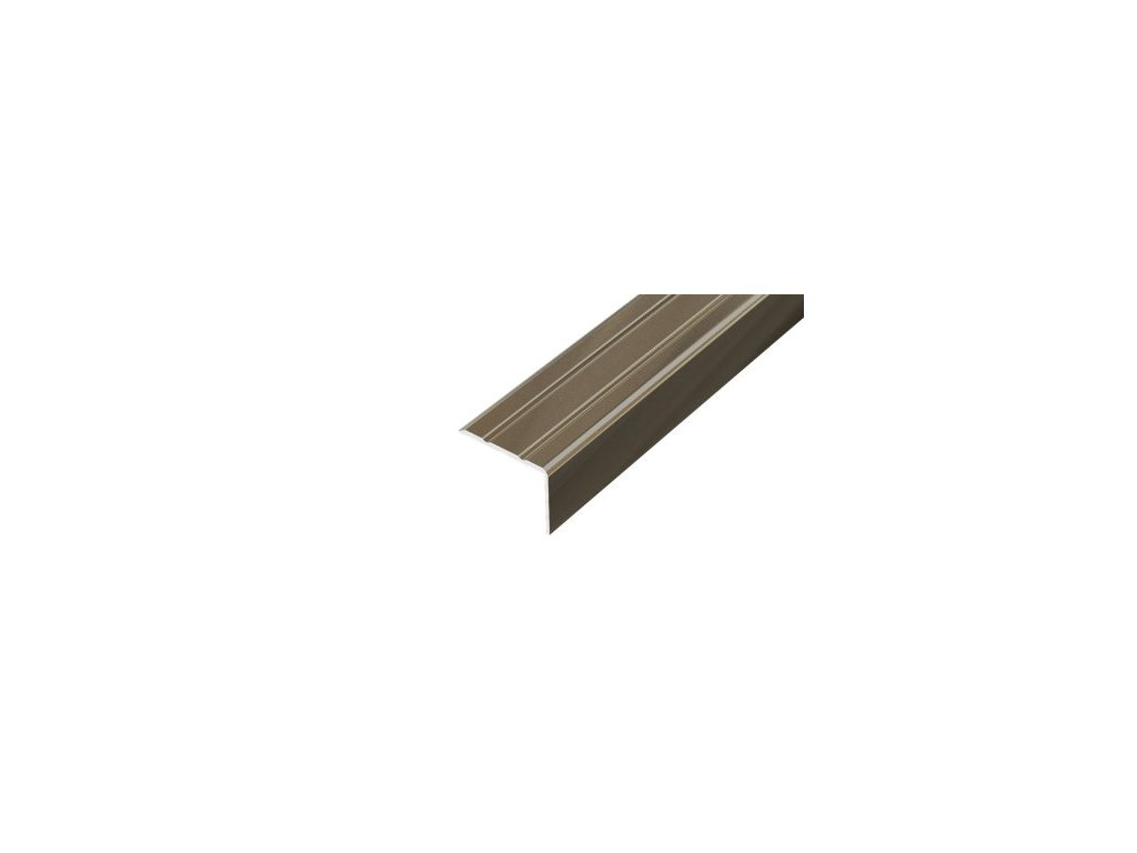 AP5 schodová lišta samolepící, hliník elox bronz, 20 mm, 0,9 m