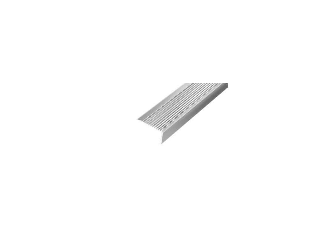 AP10 schodová lišta samolepící, hliník elox stříbro, 20 mm, 2,7 m