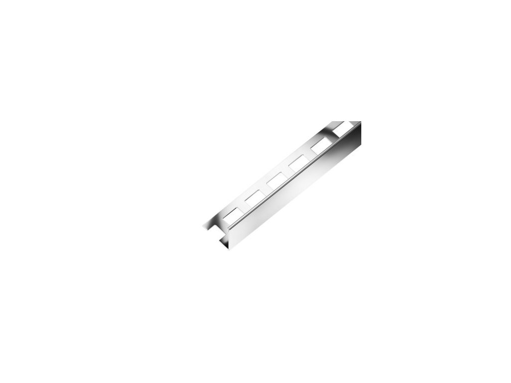 SP1 ukončovací lišta L, nerez V2A lesk, 20 mm, 2,5 m
