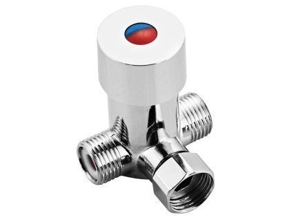 Regulátor teploty vody pro stojánkové ventily 1/2", chrom