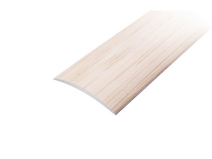 AP1 přechodová lišta samolepící, hliník + dýha nelakovaná jasan, 40 mm, 2,7 m
