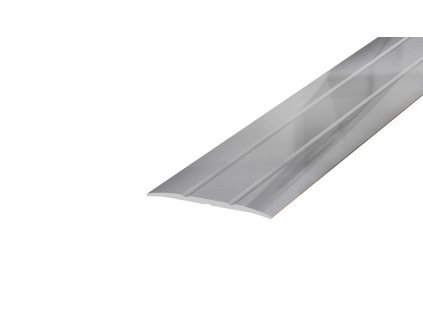 AP4/4 přechodová lišta rovná samolepící, hliník elox stříbro, 38 mm, 2,7 m