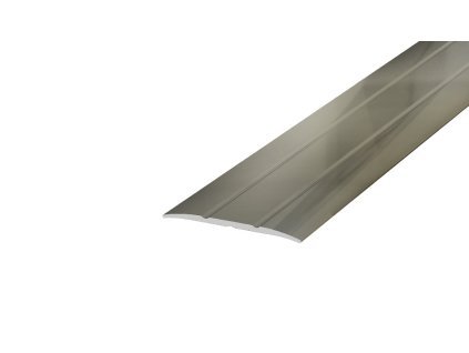 AP4/4 přechodová lišta rovná samolepící, hliník elox titan, 38 mm, 0,9 m