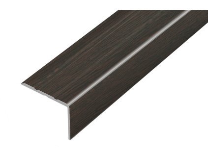 AP5 schodová lišta samolepící, hliník + fólie wenge, 20 mm, 2,7 m