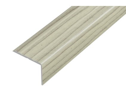 AP5 schodová lišta samolepící, hliník + fólie dub šedobílý, 20 mm, 2,7 m