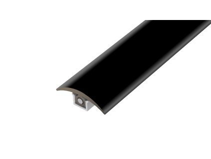 AP22 přechodová lišta FLEX BOARD C, PVC flexibilní černá, 37 mm, 3 m