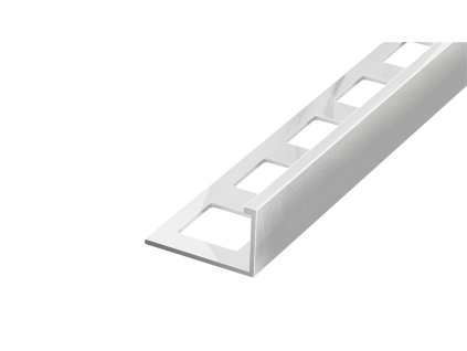 SP3 ukončovací lišta L, PREMIUM, hliník elox stříbro, 4,5 mm, 2,5 m