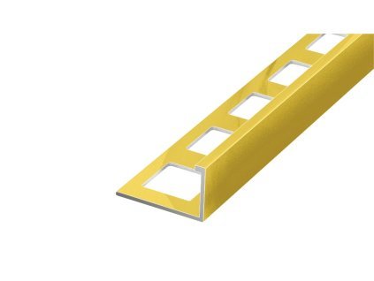 SP3 ukončovací lišta L, PREMIUM, hliník elox zlato, 11 mm, 2,5 m