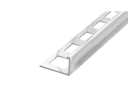 SP3 ukončovací lišta L, PREMIUM, hliník elox stříbro lesk, 8 mm, 2,5 m