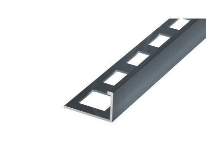 SP3 ukončovací lišta L, PREMIUM, hliník lakovaný antracit matný, 12,5 mm, 2,5 m