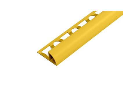 SP15 ukončovací lišta C, PVC žlutá, 9 mm, 2,5 m
