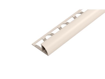 SP15 ukončovací lišta C, PVC krémová, 9 mm, 2,5 m