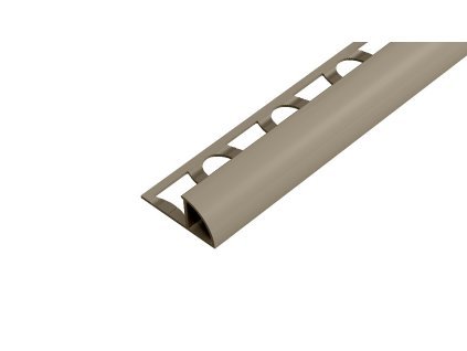 SP15 ukončovací lišta C, PVC šedobéžová, 10 mm, 2,5 m