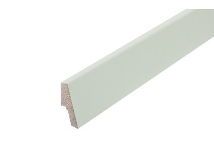 AP34 soklová lišta TYP 13, MDF, Bílá, 40 mm, 18 mm, 2,7 m