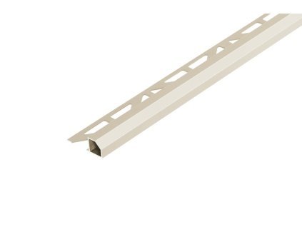 SP14/1 ukončovací lišta C, hliník lakovaný, RAL 0808005 písková, 10 mm, 3 m