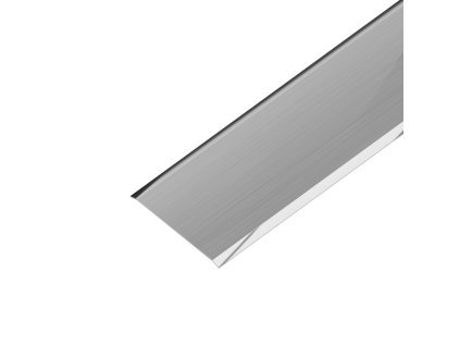AP18 přechodová lišta nevrtaná, nerez V2A kartáč, tl. 2 mm, 100 mm, 2,5 m