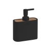 NINFEA dávkovač mýdla na postavení, černá/bambus