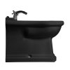 RETRO bidet stojící 39x61cm, černá mat