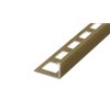 SP3 ukončovací lišta L, PREMIUM, hliník elox bronz, 11 mm, 2,5 m