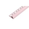 SP15 ukončovací lišta C, PVC růžová, 10 mm, 2,5 m