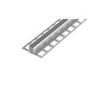 DL7/5 dilatační lišta s výplní, hliník + PU šedá, 30 mm, 2,5 m