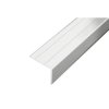 AP5 schodová lišta samolepící B, hliník+fólie bílá popelavá, v:20 mm, š:25 mm, d:0,9m
