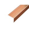 AP5 schodová lišta samolepící B, hliník+fólie třešeň, v: 20 mm, š: 25 mm, d: 0,9 m