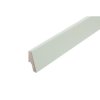 AP34 soklová lišta TYP 13, MDF, Bílá, 40 mm, 18 mm, 2,7 m