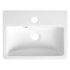 NOAM keramické umývátko 37,5x28cm, bílá
