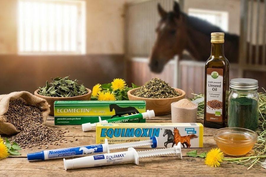 Jarní detox uvítají i koně