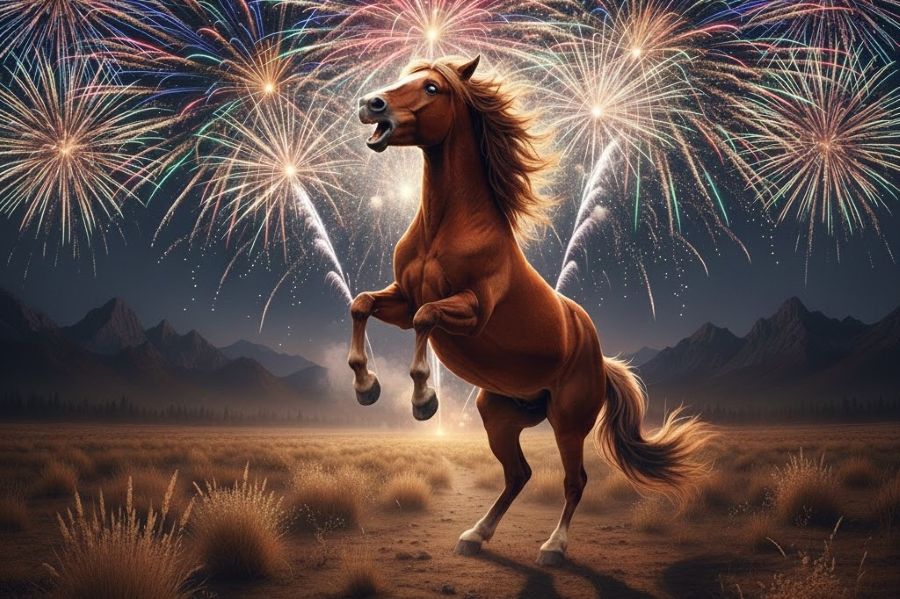 Konec roku ve znamení ohňostrojů