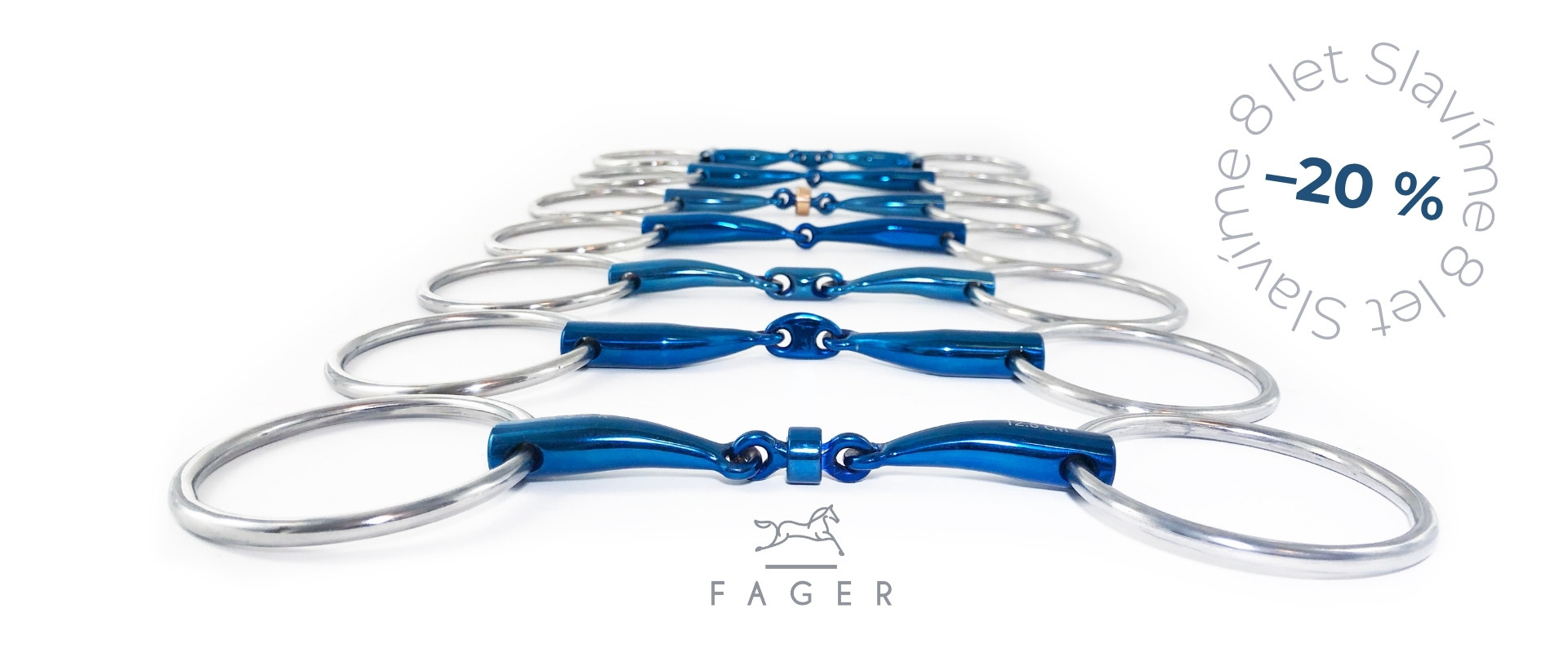 Sleva 20% na udidla Fager