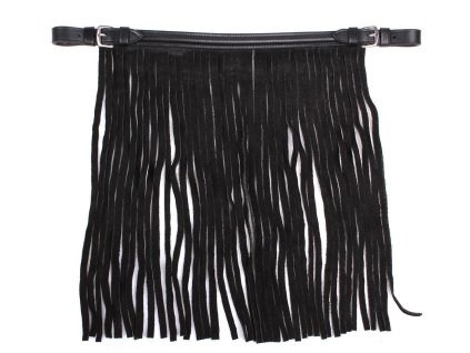 Třásně proti mouchám kožené QHP