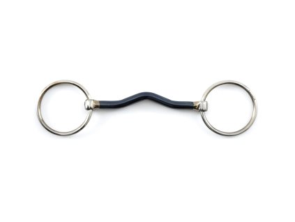 13 PE Sport Blue Sweet Iron Loose Ring Mullen Mouth Snaffle Webx900