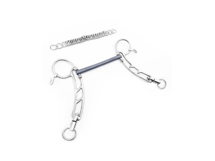 Nelomené islandské udidlo Fager Silver Magnus