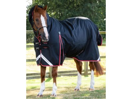 Výběhová deka Premier Equine Buster Storm 400g s krkem