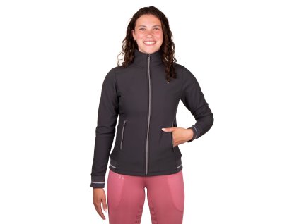 Softshellová bunda QHP Lieke Anthracite