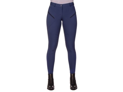Dámské jezdecké rajtky QHP Jace s gripem na kolenou