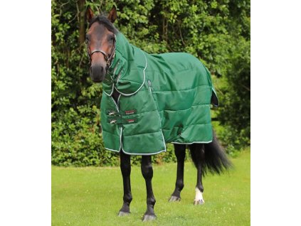 Stájová deka Premier Equine Hydra 200g s krkem
