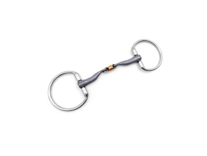 Dvakrát lomené olivové udidlo Fager Titanium Matilda