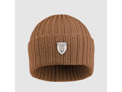 Čepice Winderen Merino Caramel