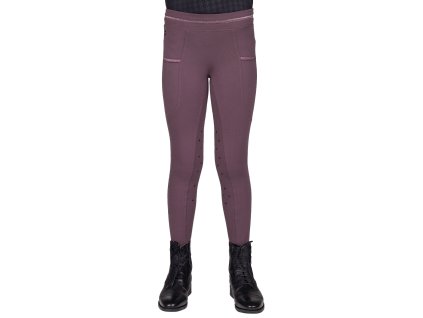 Dětské jezdecké leginy QHP Fayen Junior s gripem na kolenou