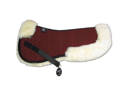 Beránek pod sedlo s výrazným lemem červený