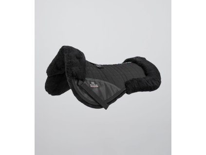 Merino Wool Half Pad Black Black 1